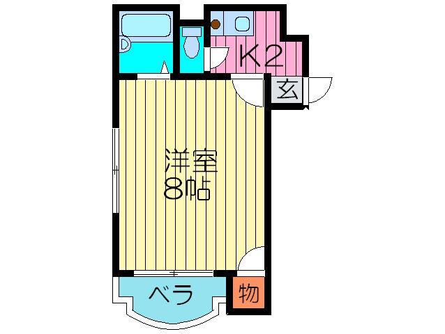 間取り図 シャルマン清水