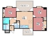 オークヒル 3LDKの間取り