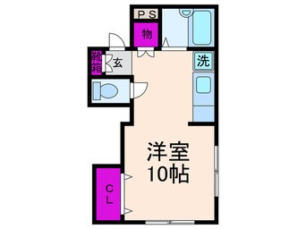 間取図 緑地マンション