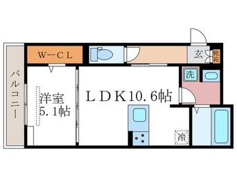 間取図 GRAMM岩倉