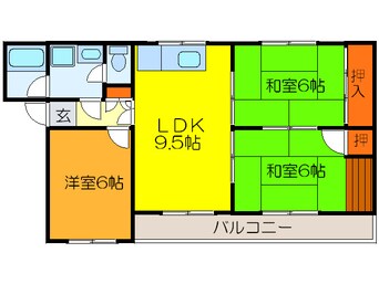 間取図 ラインプラザ本郷