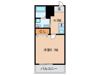 間取図 ベリーウェル阿倍野