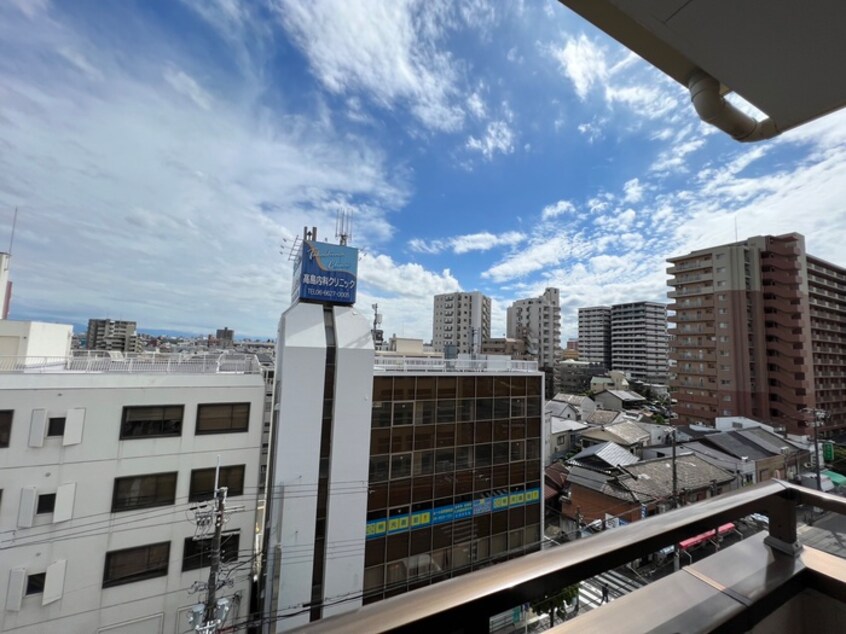 室内からの展望 ベリーウェル阿倍野
