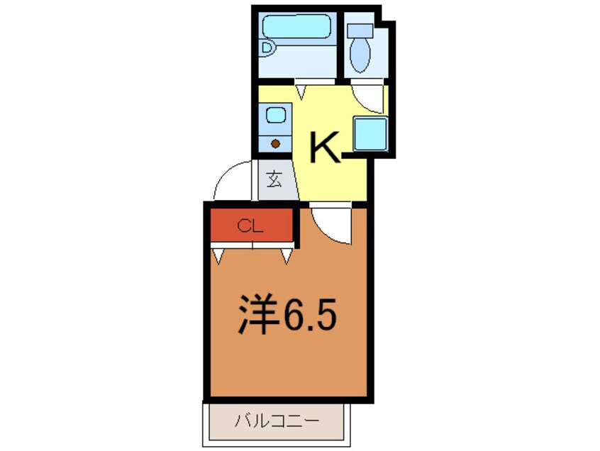 間取図 ＣＡＳＡ Ｔ．Ｍ