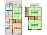 里ノ西貸家 4Kの間取り