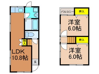 間取図 MAYUMIハウス361号館大峰元町