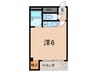 六甲参番館 1Rの間取り