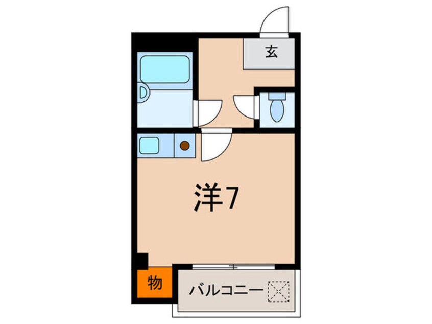 間取図 六甲参番館