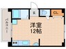 ルミナス浜芦屋 1Rの間取り