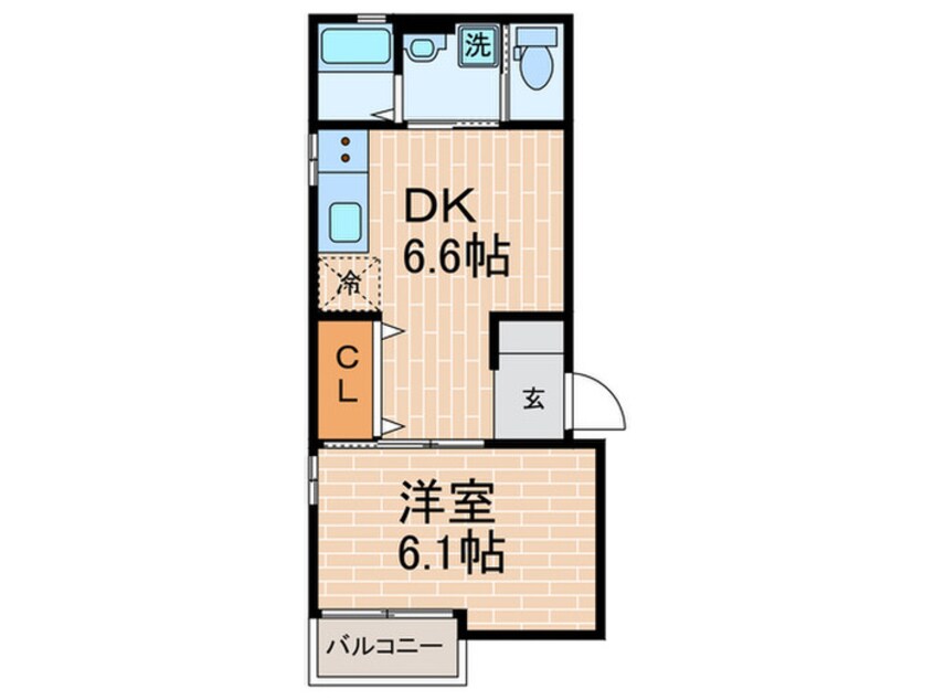 間取図 ガーデンヒルズⅢ