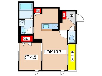 間取図 仮)コージーフラット