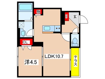 間取図 仮)コージーフラット