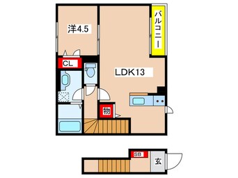 間取図 仮)コージーフラット