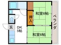 東泉ヶ丘ハイツの間取図