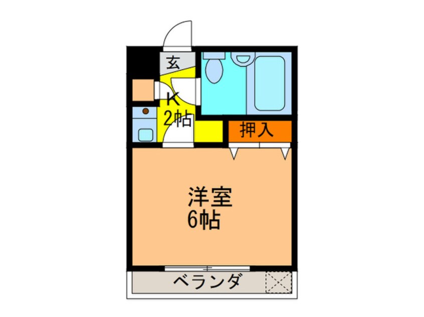 間取図 Ｚｏｎｅ　１／ｆ　Ｐａｒｔ　１