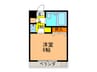 Ｚｏｎｅ　１／ｆ　Ｐａｒｔ　１ 1Kの間取り