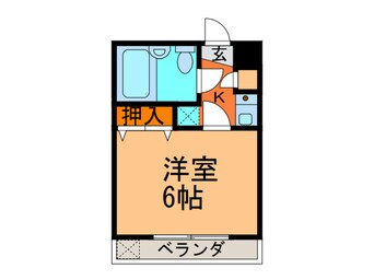 間取図 Ｚｏｎｅ　１／ｆ　Ｐａｒｔ　１