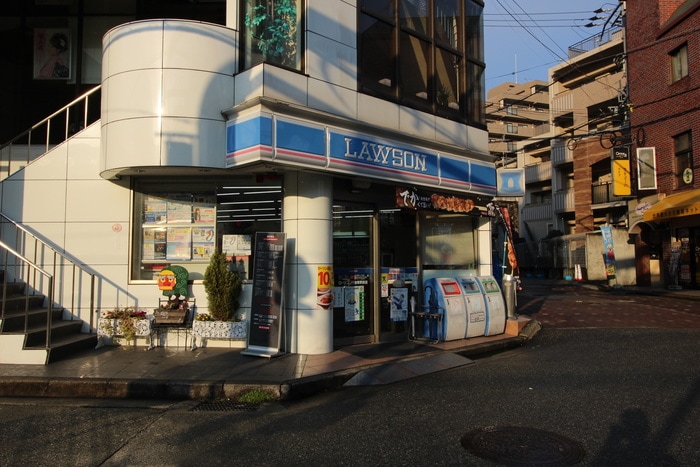 ローソン(コンビニ)まで700m ロワジール宝塚