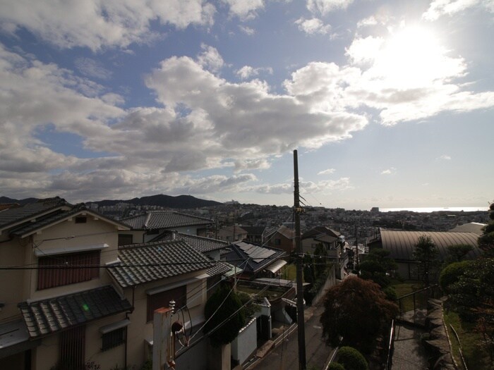 室内からの展望 ヒルサイドテラス垂水