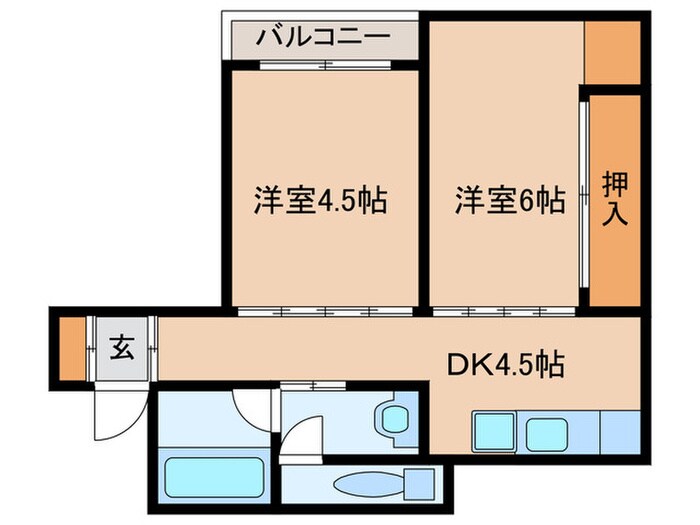 間取り図 チャンピオン兵庫ﾋﾞル