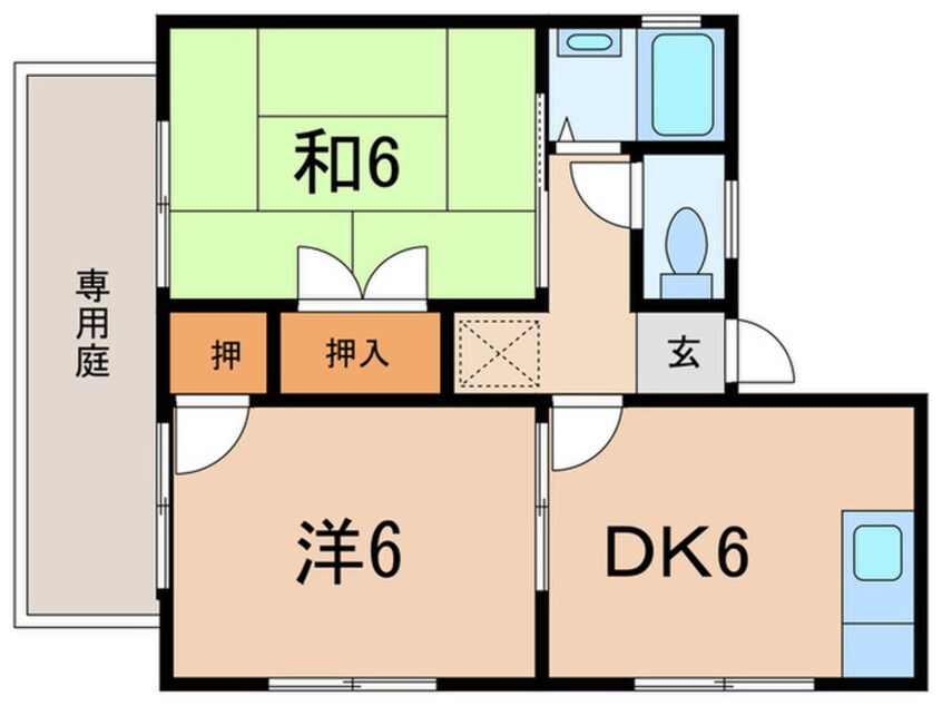 間取図 セジュ－ル仁川