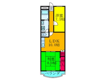 間取図 サンフェリカ