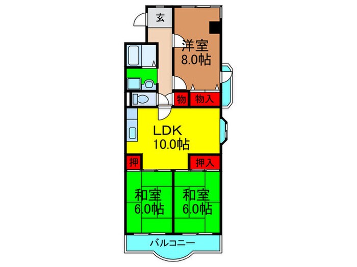 間取り図 サンフェリカ