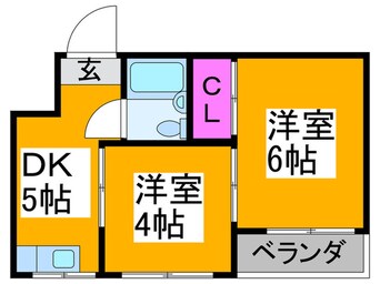 間取図 コーポ南住吉