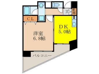 間取図 シャインビュ－新大阪