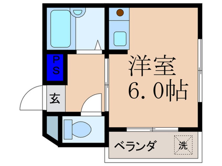 間取図 ヴィラ御陵