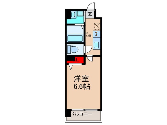 間取り図 ワールドアイ大阪城EASTⅡ