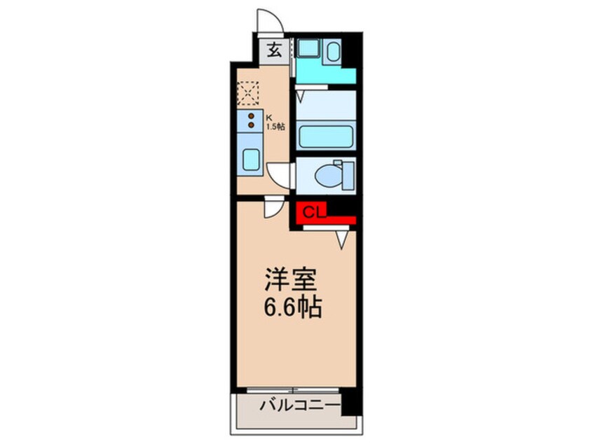 間取図 ワールドアイ大阪城EASTⅡ