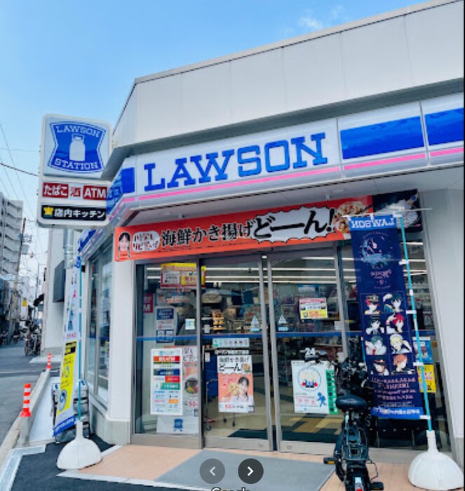 ローソン神路3丁目店(コンビニ)まで491m ワールドアイ大阪城EASTⅡ