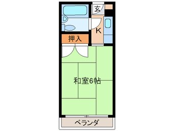 間取図 トーエー第三.第四ビル