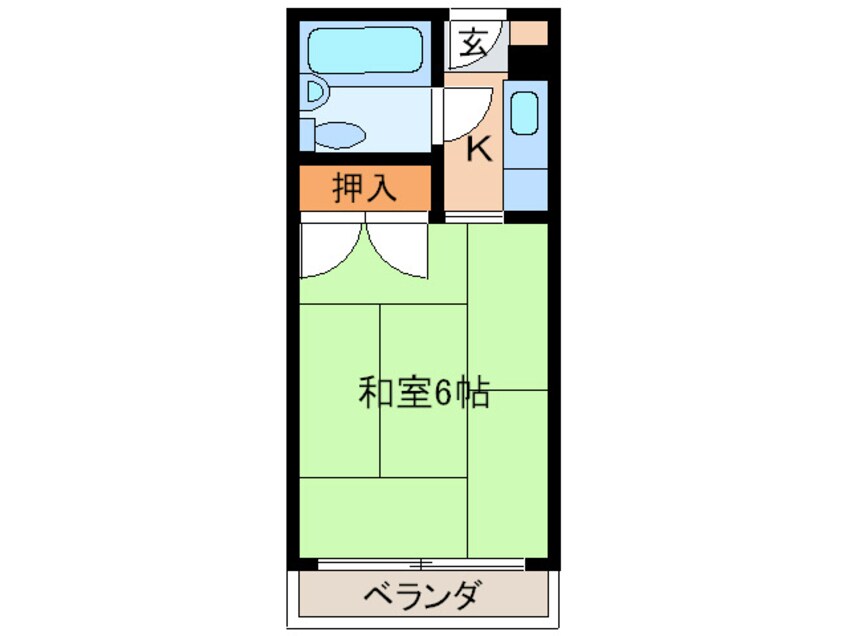 間取図 トーエー第三.第四ビル
