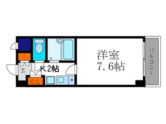 間取図 エルマ－ナ出町柳