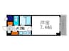 エルマ－ナ出町柳 1Kの間取り