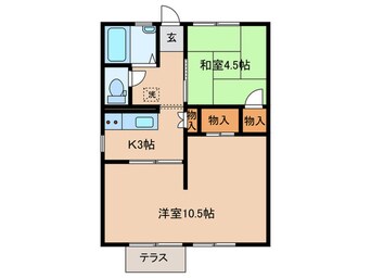 間取図 葉山ハイツA棟