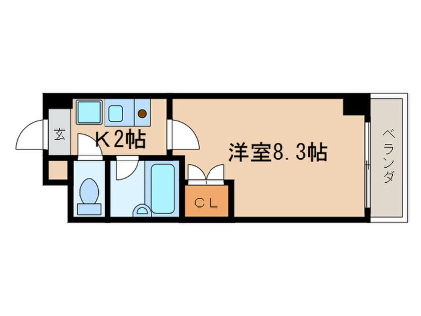 間取図 コンフォート太陽