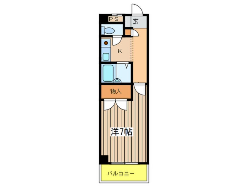 間取図 レインボー