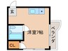 ル　キャッスル松崎 1Rの間取り