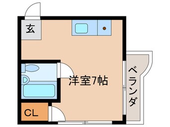 間取図 ル　キャッスル松崎
