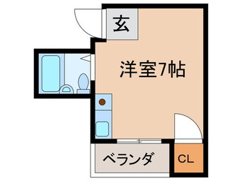 間取図 ル　キャッスル松崎