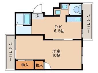 間取図 レックスTUBAKI第3ビル