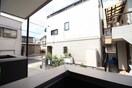 室内からの展望 フィールド