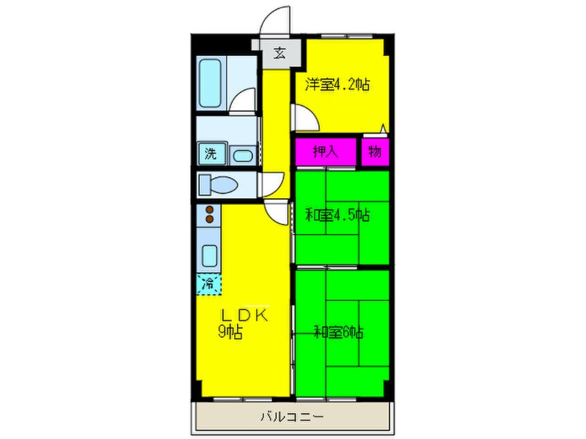 間取図 新川第２マンション