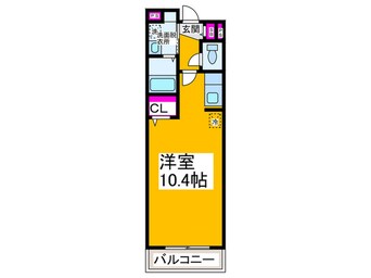 間取図 インヴィテ・ボヌ－ルⅠ番館