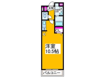 間取図 インヴィテ・ボヌ－ルⅠ番館