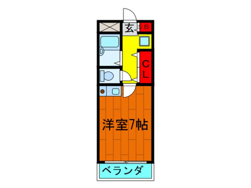 間取図 メルベーユ