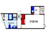 Ritz　SQUARE-CAVE176 1Kの間取り